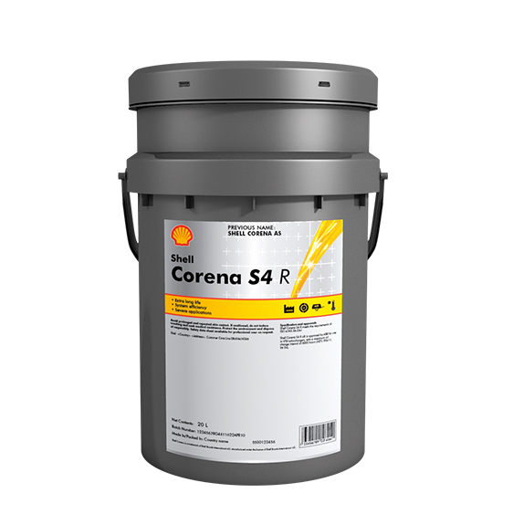 Компрессорное масло Shell Corena S4 R 68 (20 л)