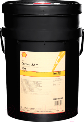Компрессорное масло Shell Corena S2 P 100 (20 л)