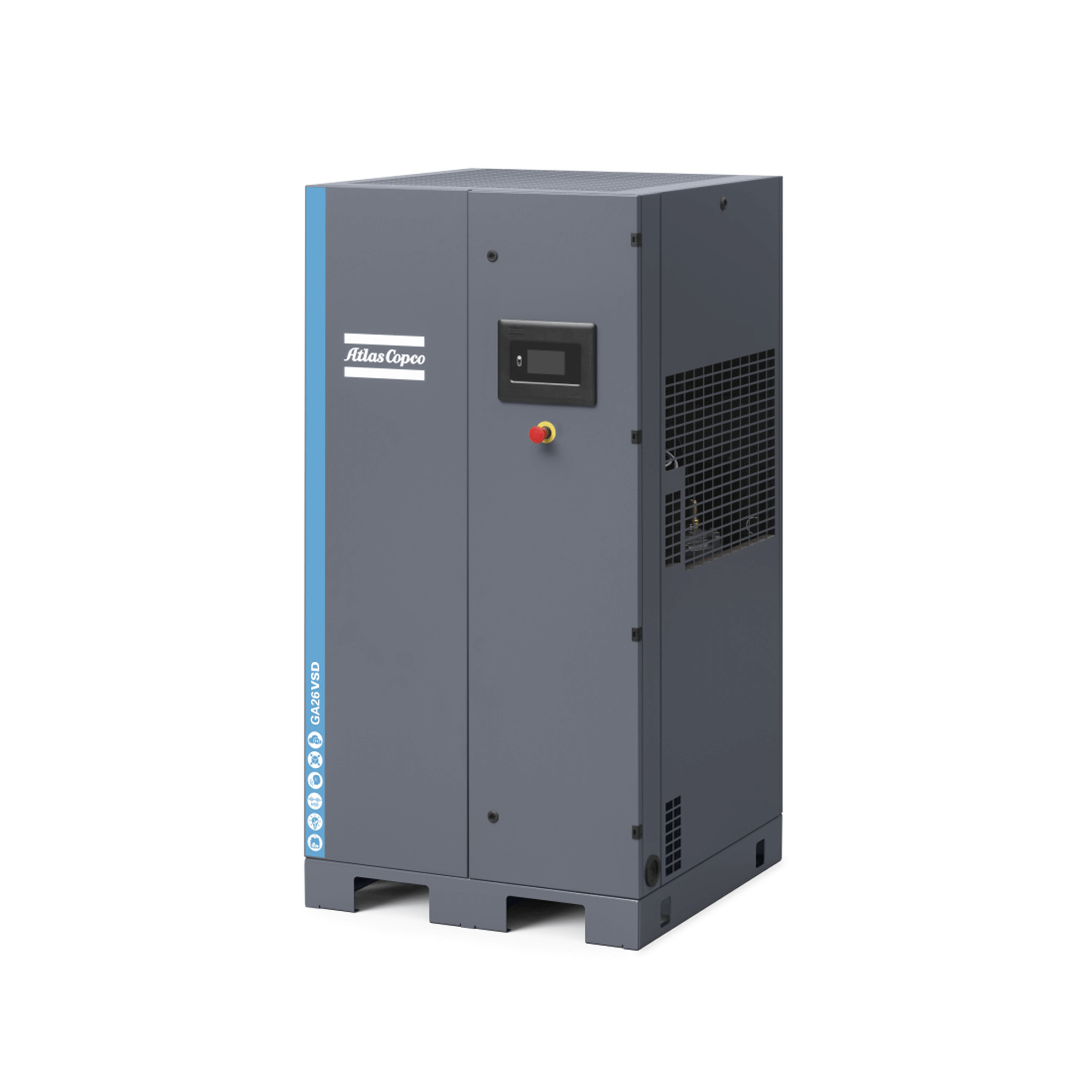 Винтовой компрессор Atlas Copco G7 Частотный преобразователь P FM, 4 бар