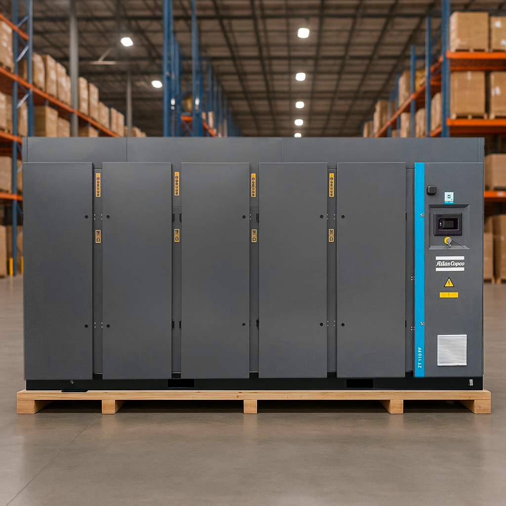 Безмасляный винтовой компрессор Atlas Copco ZT110VSD-8.6